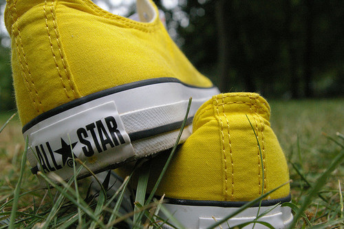 yellow converse tumblr